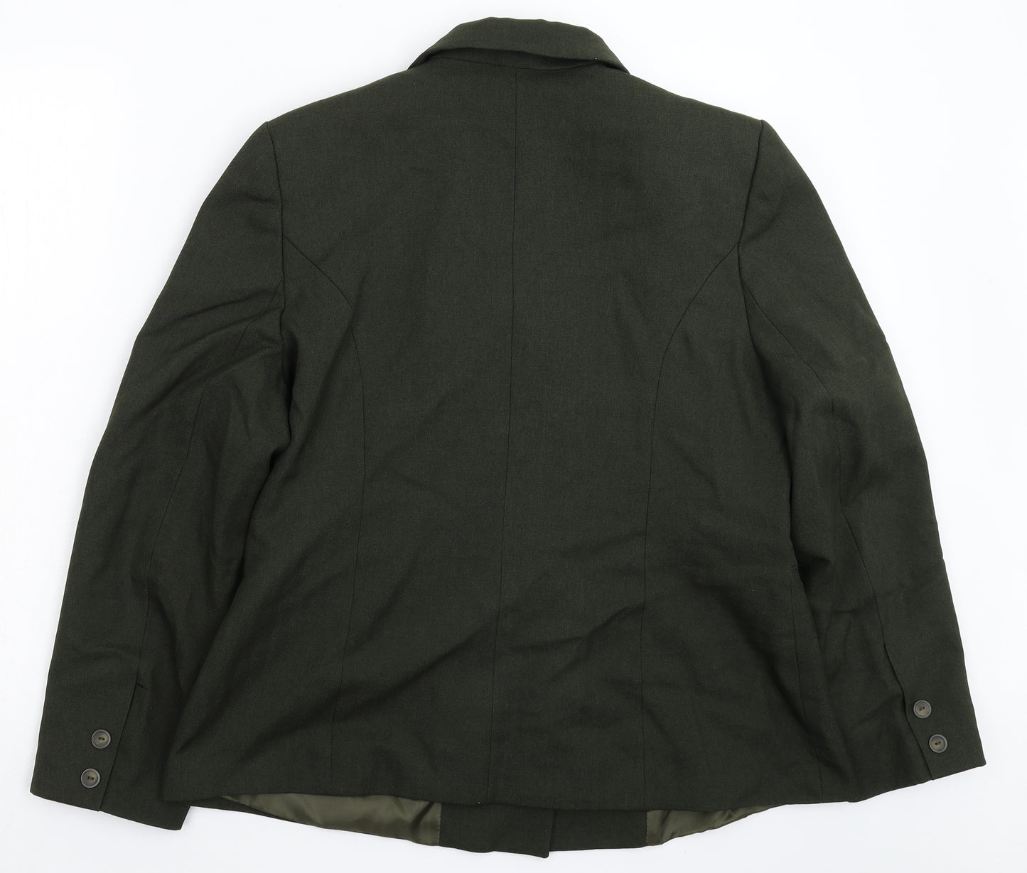 La Divine Womens Green   Jacket Blazer Size 16