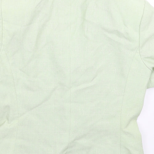 Preworn Womens Green   Jacket Blazer Size M