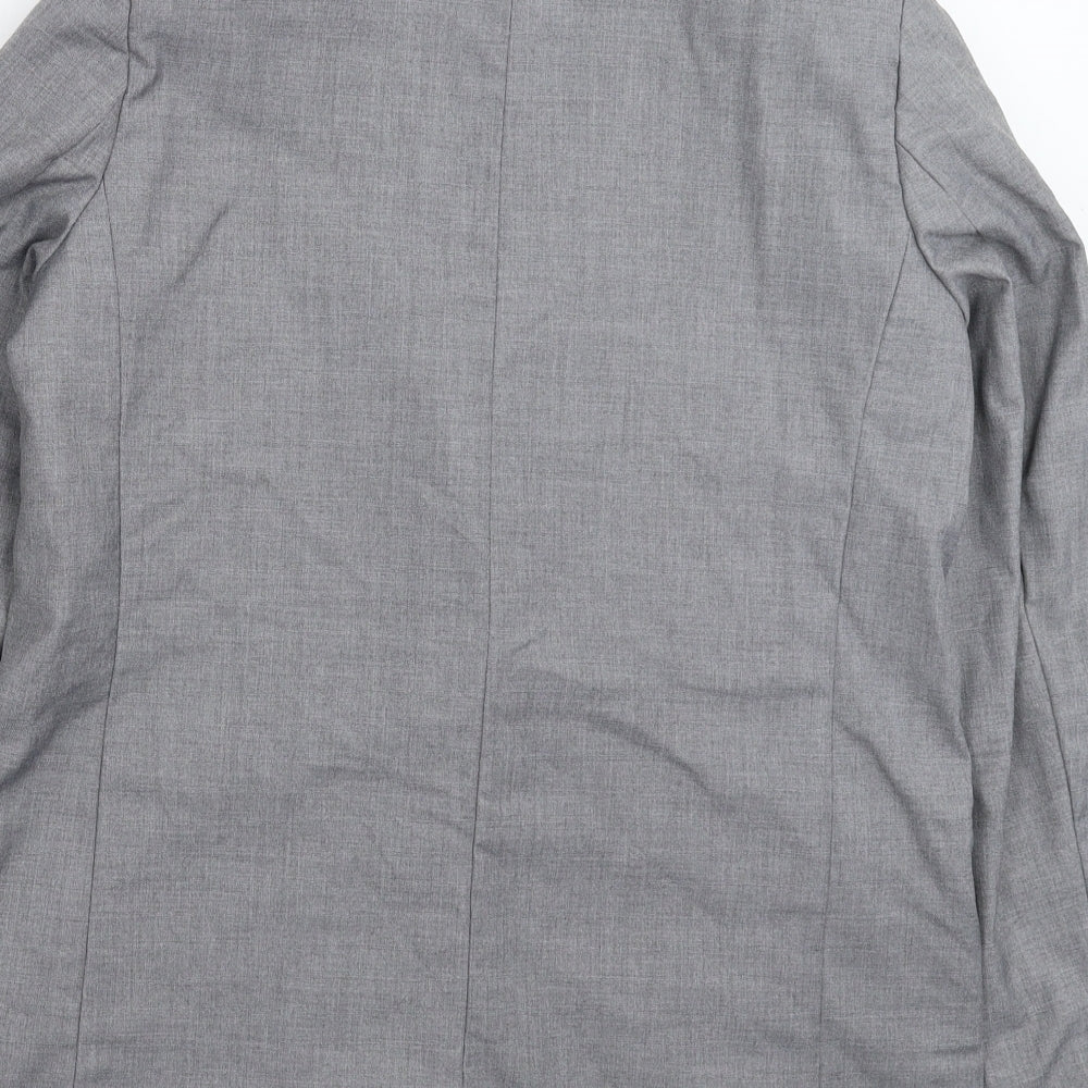 H&M Womens Grey   Jacket Suit Jacket Size S  - Oversized