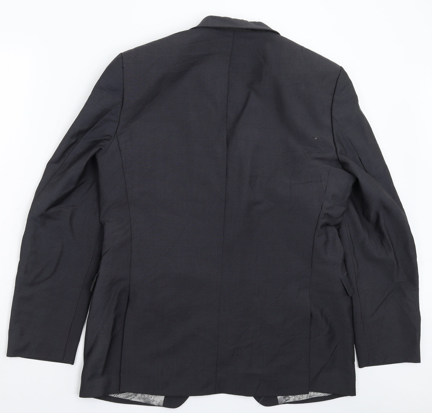 WILVORST Mens Grey   Jacket Suit Jacket Size 40