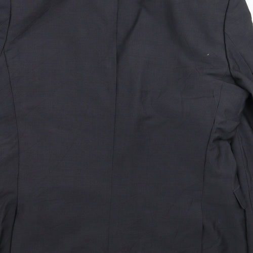 WILVORST Mens Grey   Jacket Suit Jacket Size 40