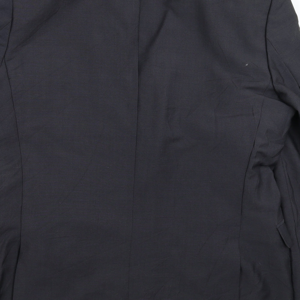 WILVORST Mens Grey   Jacket Suit Jacket Size 40
