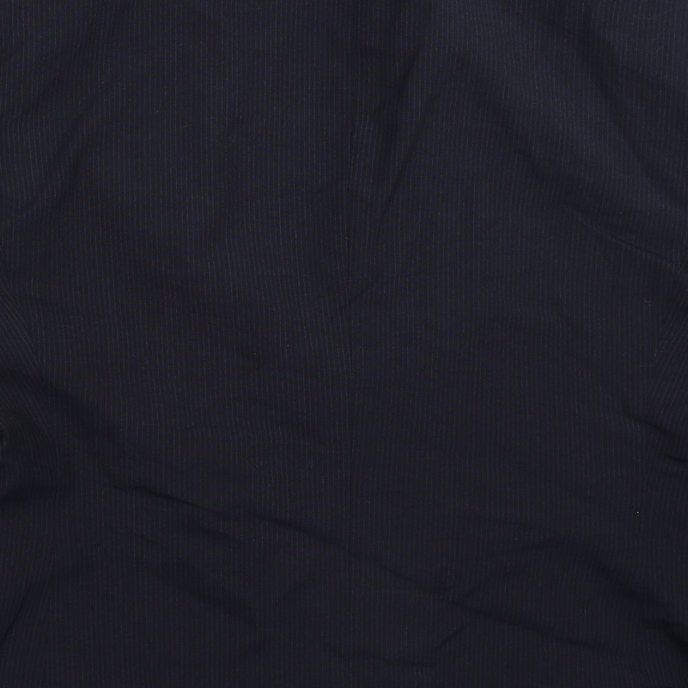 A Prime Mens Blue Striped  Jacket Suit Jacket Size 44