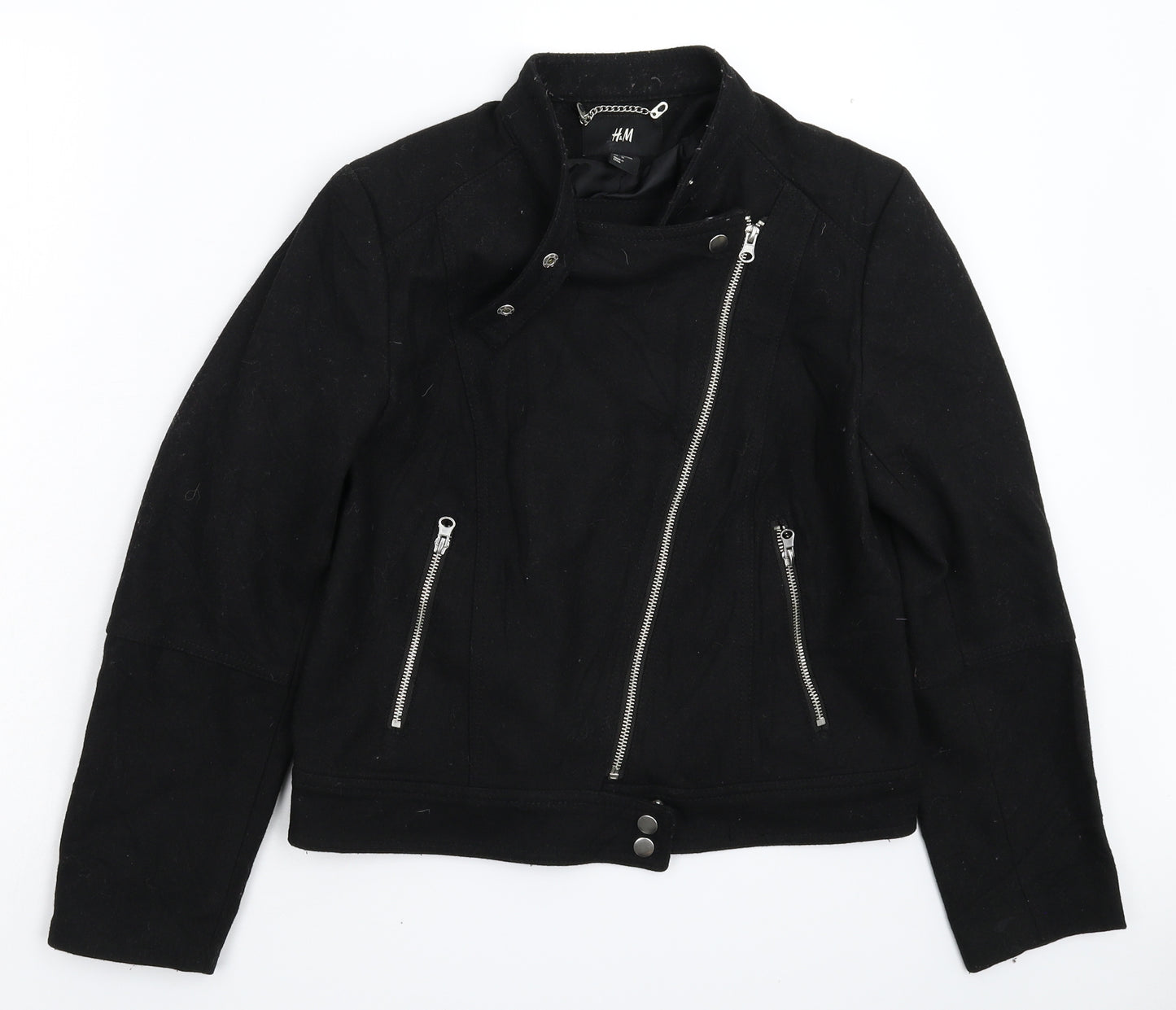 H&M Womens Black   Jacket  Size 14