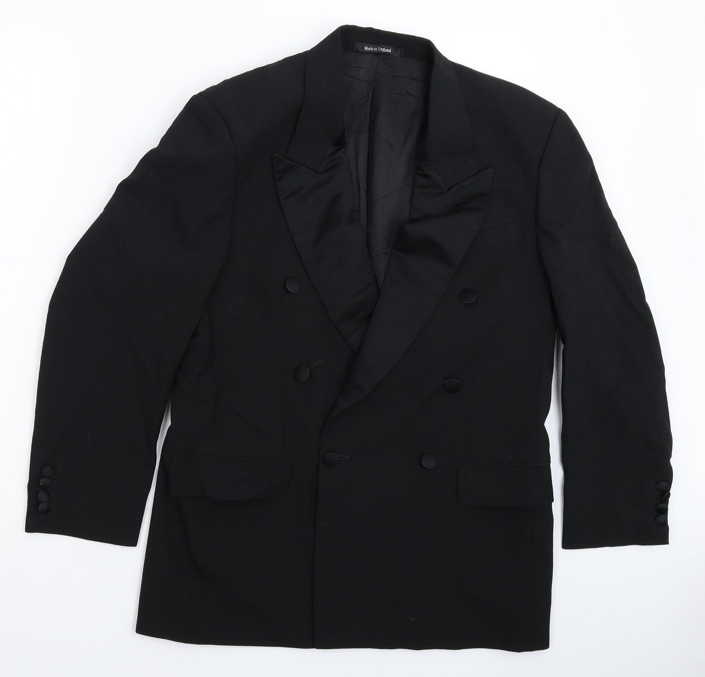 Pierre Cardin Mens Black   Jacket Suit Jacket Size 36  - Dinner