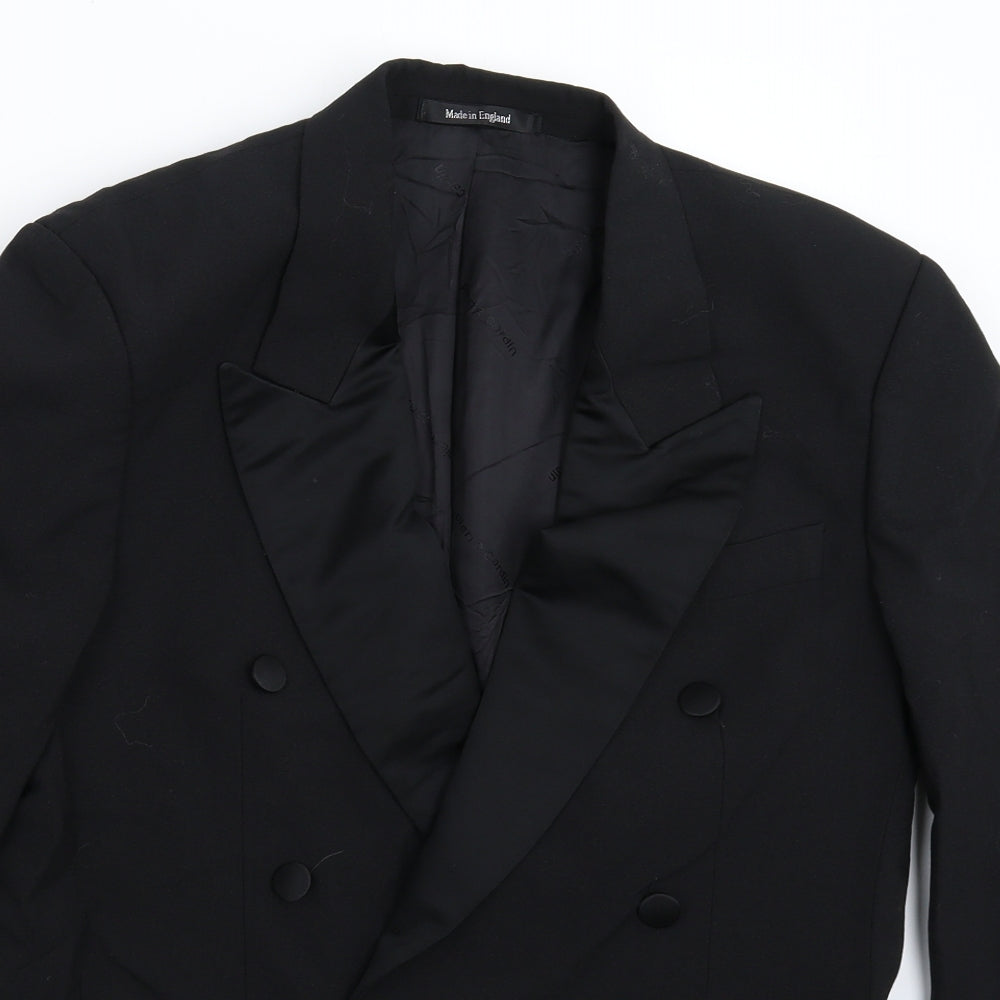 Pierre Cardin Mens Black   Jacket Suit Jacket Size 36  - Dinner