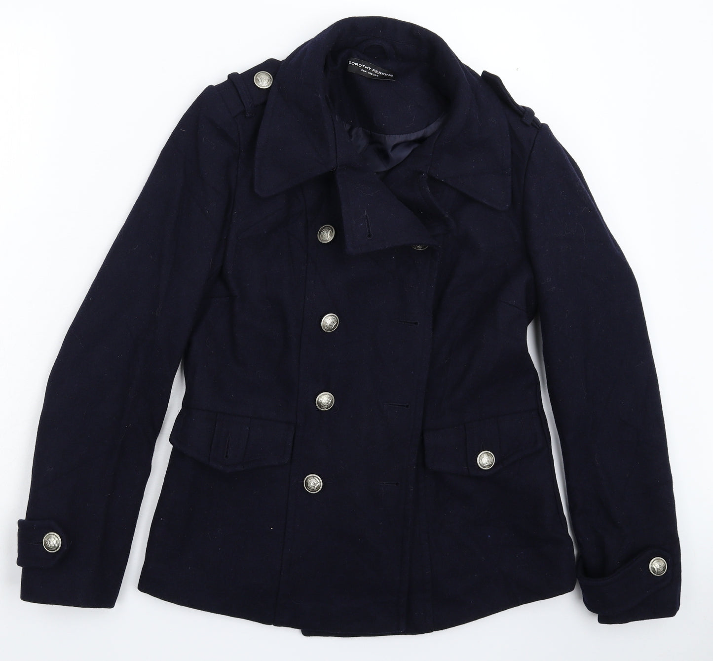 Dorothy Perkins Womens Blue   Jacket Blazer Size 12
