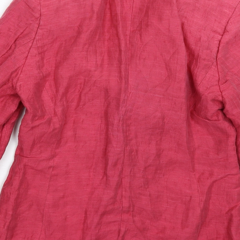 Basler Womens Pink   Jacket Blazer Size 10