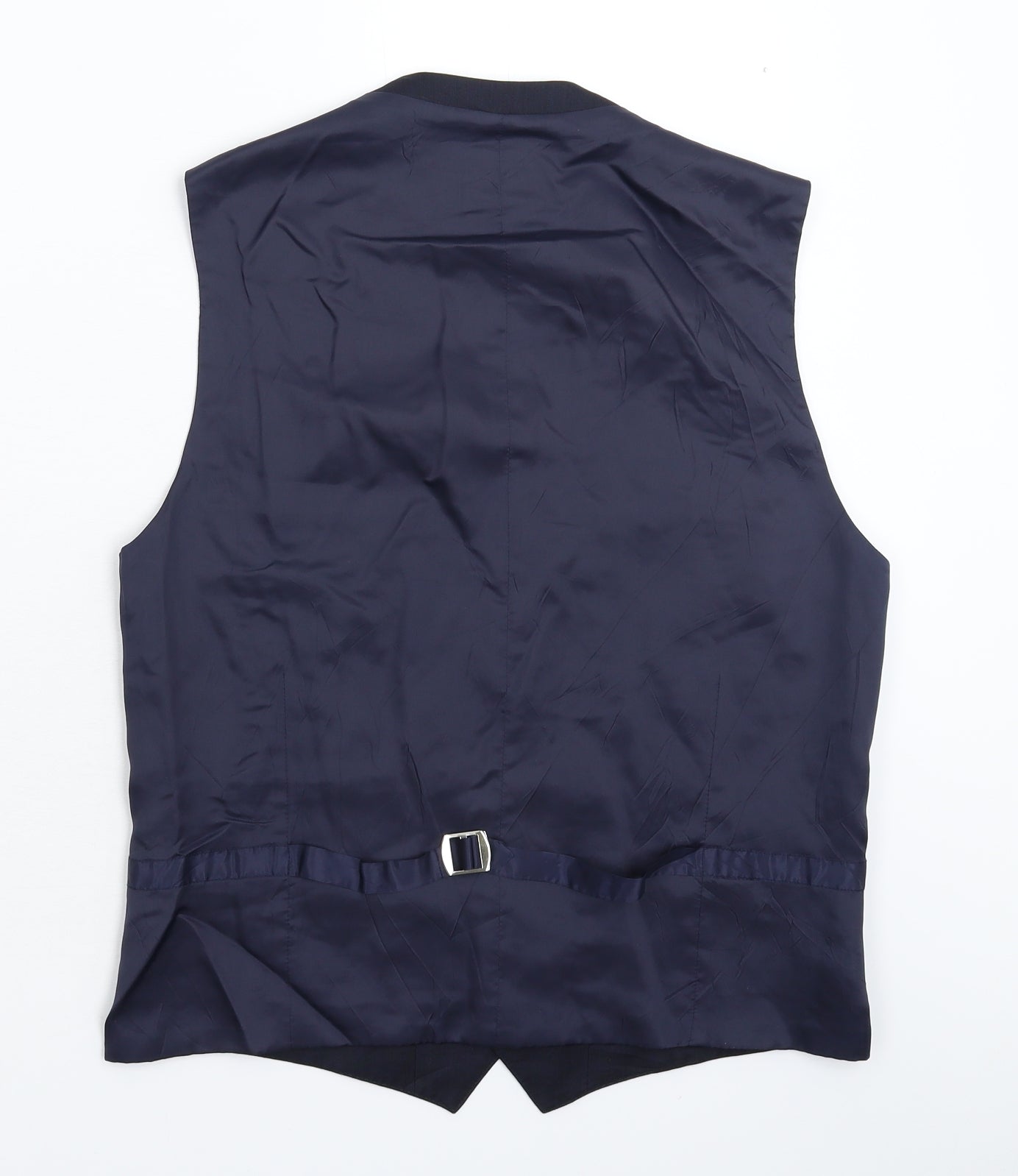 Paul Costelloe Mens Blue   Jacket Suit Waistcoat Size 38