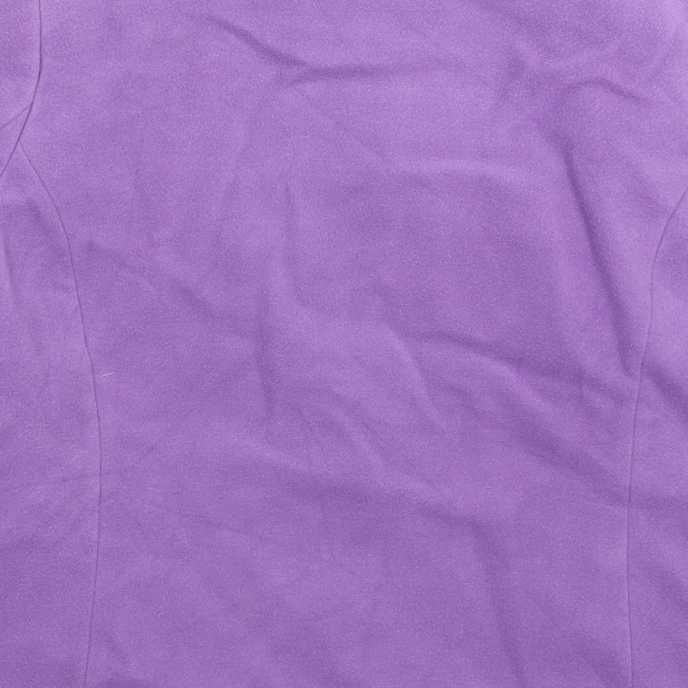 BM Womens Purple   Jacket Blazer Size 16