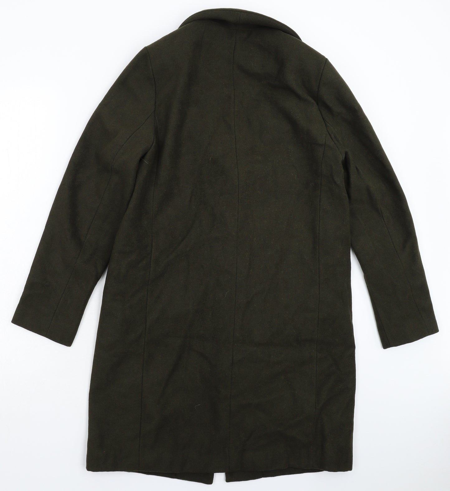 New Look Womens Green   Pea Coat Coat Size 10