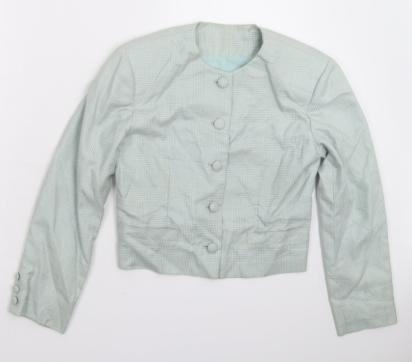 Preworn Womens Green   Jacket Blazer Size 10