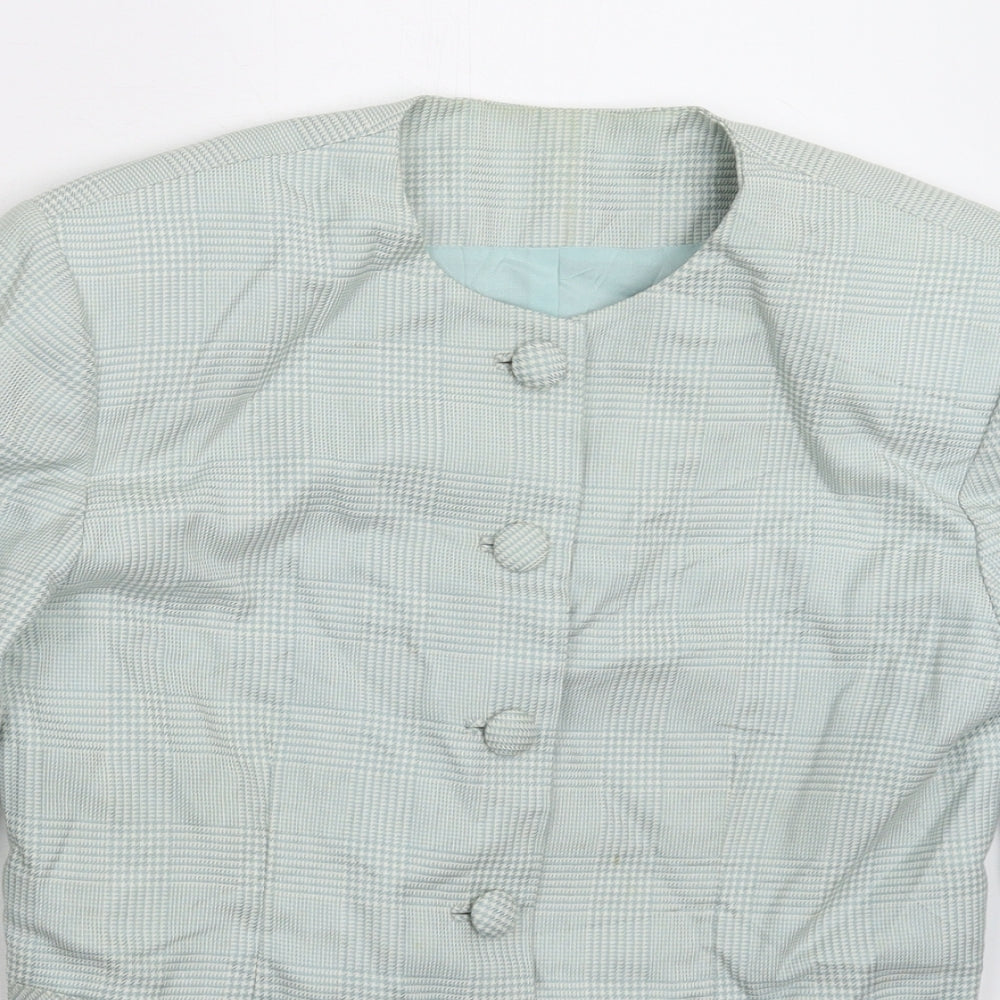 Preworn Womens Green   Jacket Blazer Size 10