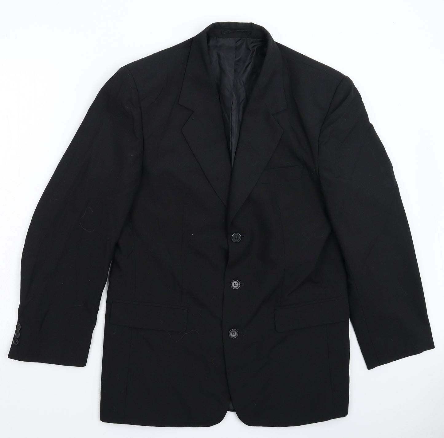 Modern Classics Mens Black   Jacket Suit Jacket Size 38