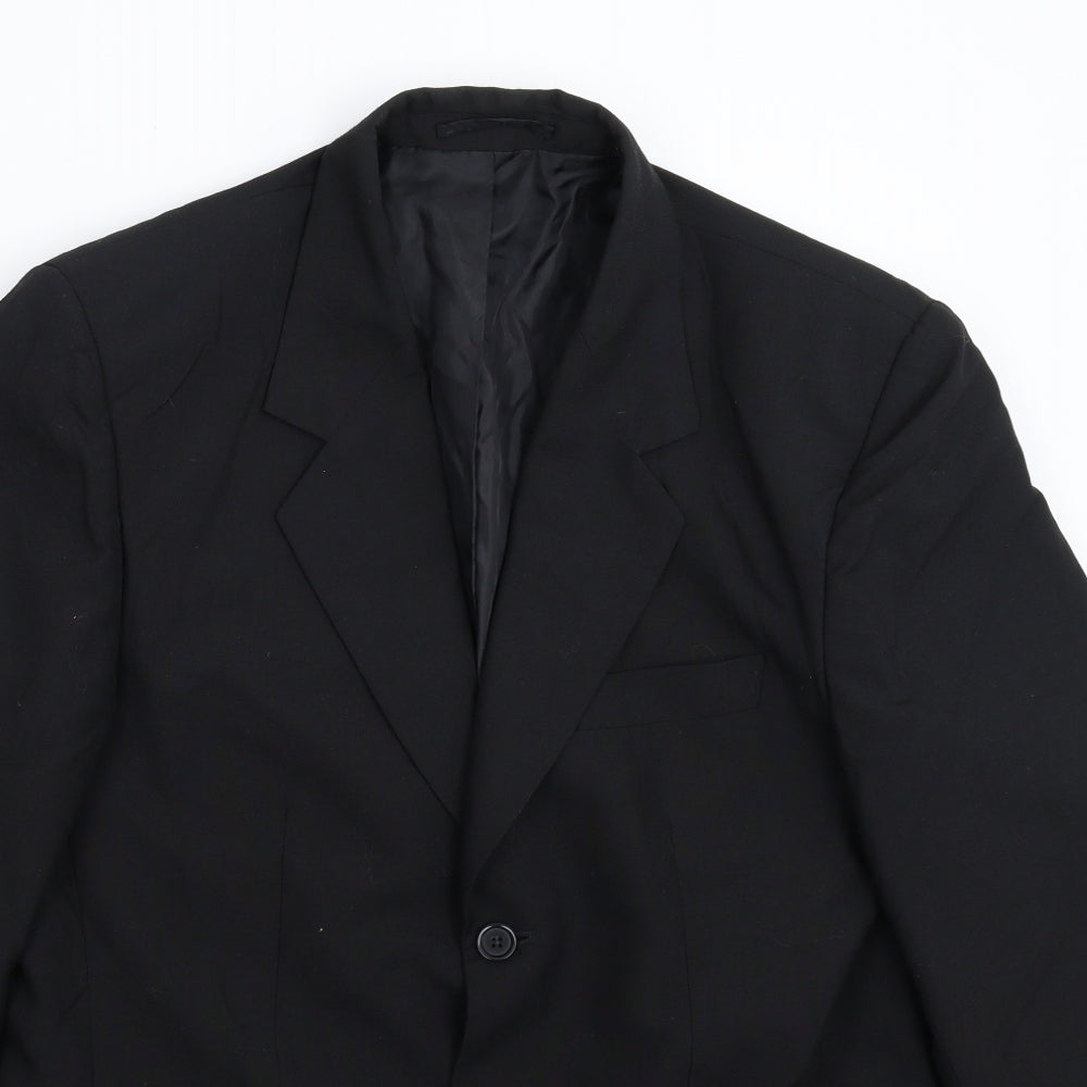 Modern Classics Mens Black   Jacket Suit Jacket Size 38
