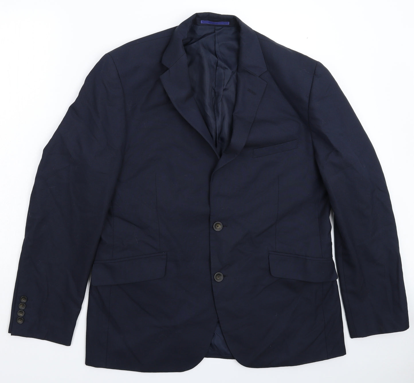 Marks and Spencer Mens Blue   Jacket Suit Jacket Size 42