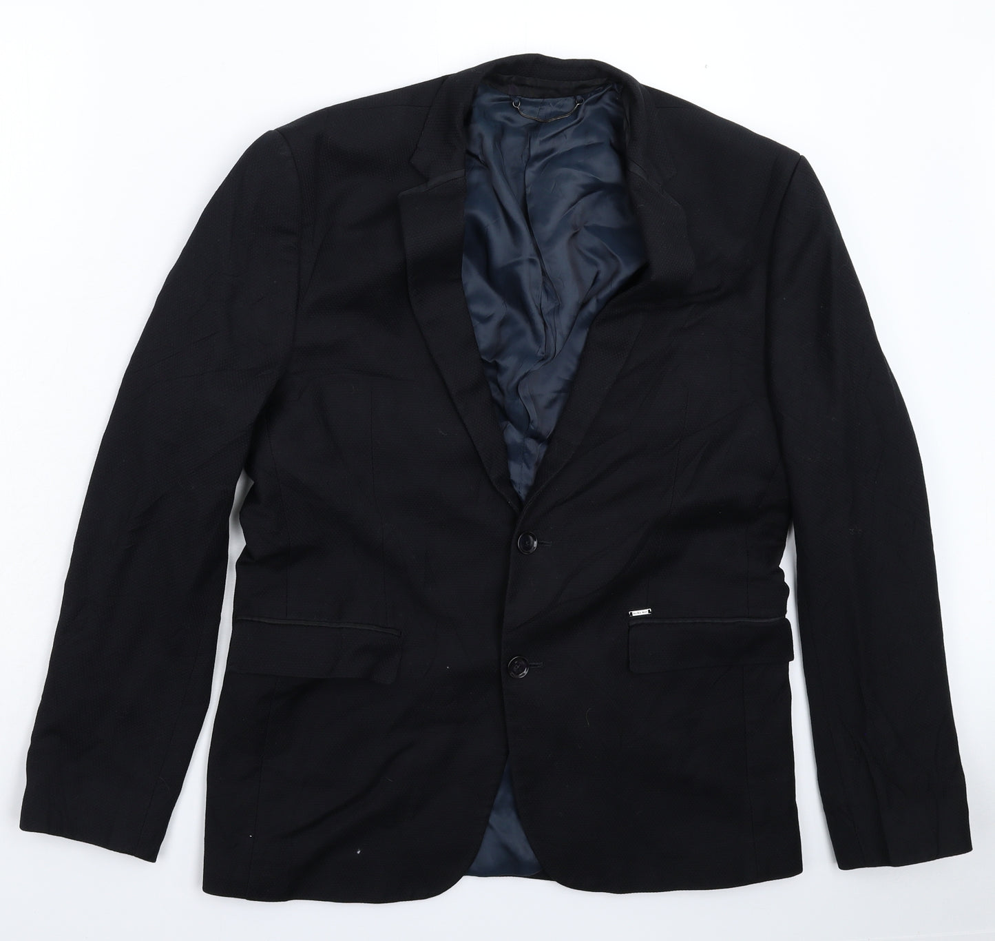 Zara Mens Black   Jacket Blazer Size 44