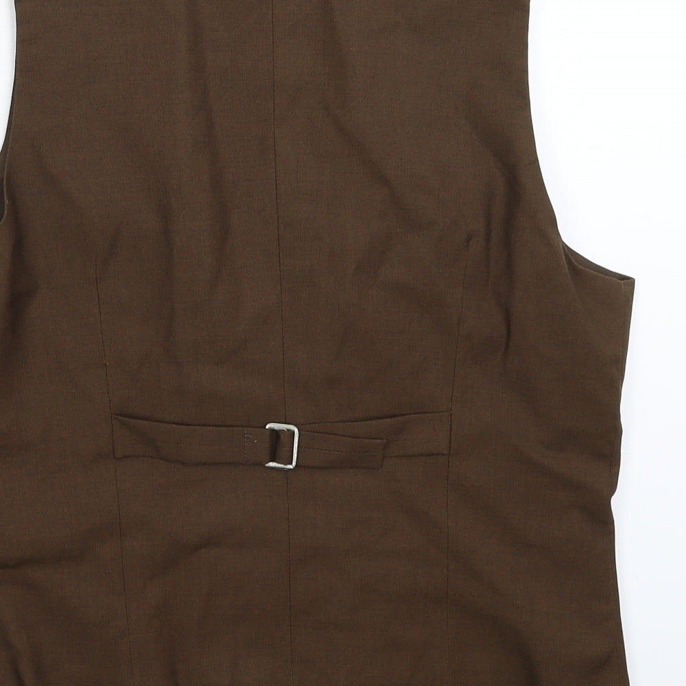 Preworn Mens Grey   Jacket Suit Waistcoat Size 40