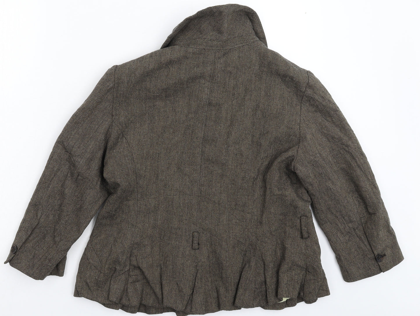 IKKS Womens Grey   Jacket Blazer Size 14