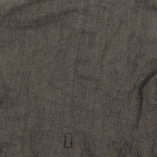 IKKS Womens Grey   Jacket Blazer Size 14