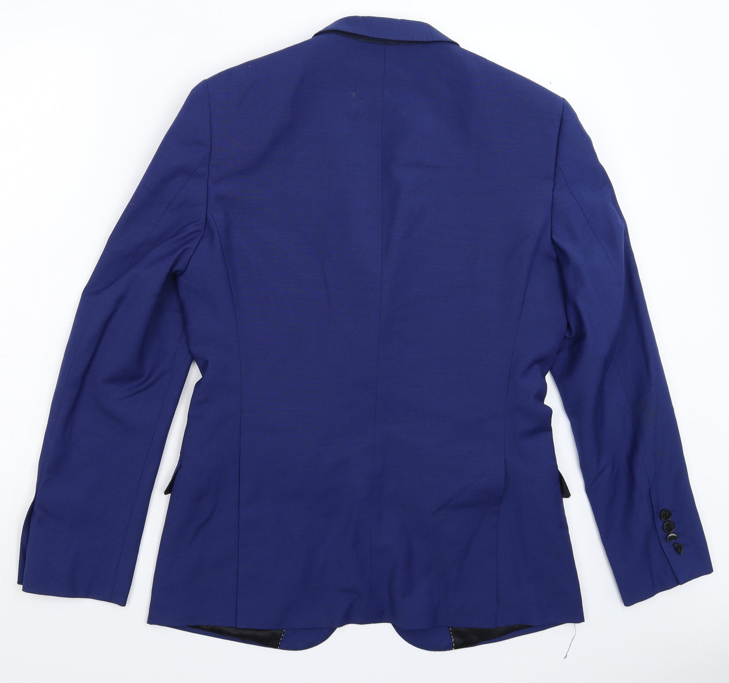 John Lewis Mens Blue   Jacket Suit Jacket Size 38