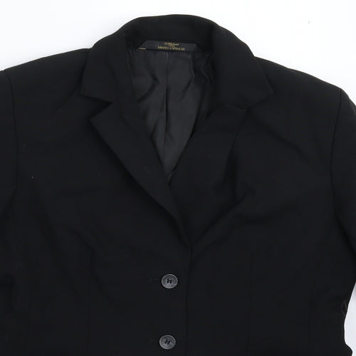 Marks and Spencer Womens Black   Jacket Suit Jacket Size 12