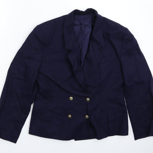St Michael Womens Blue   Jacket Suit Jacket Size 16