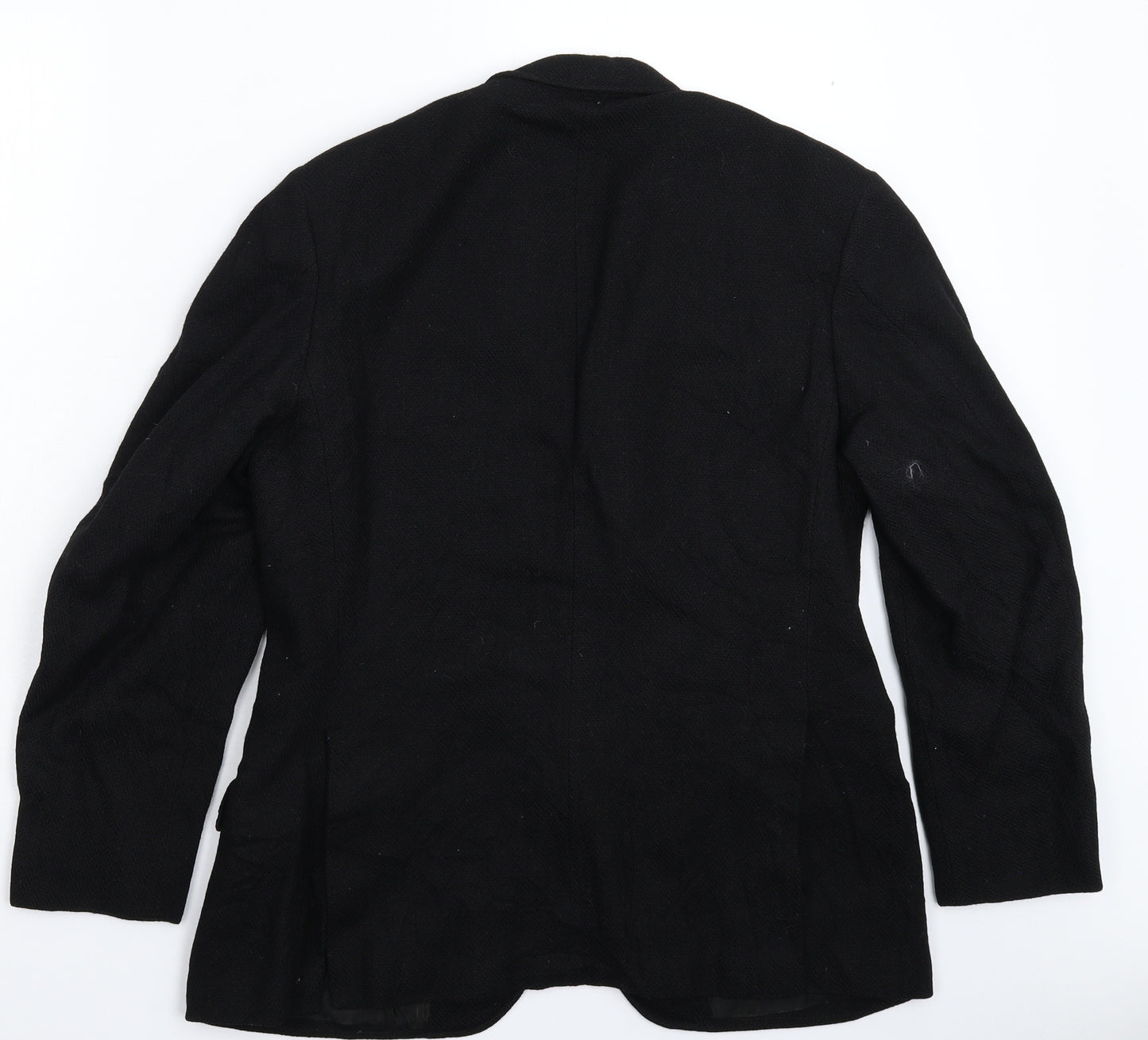 The Scotch House Mens Black   Jacket Blazer Size 38