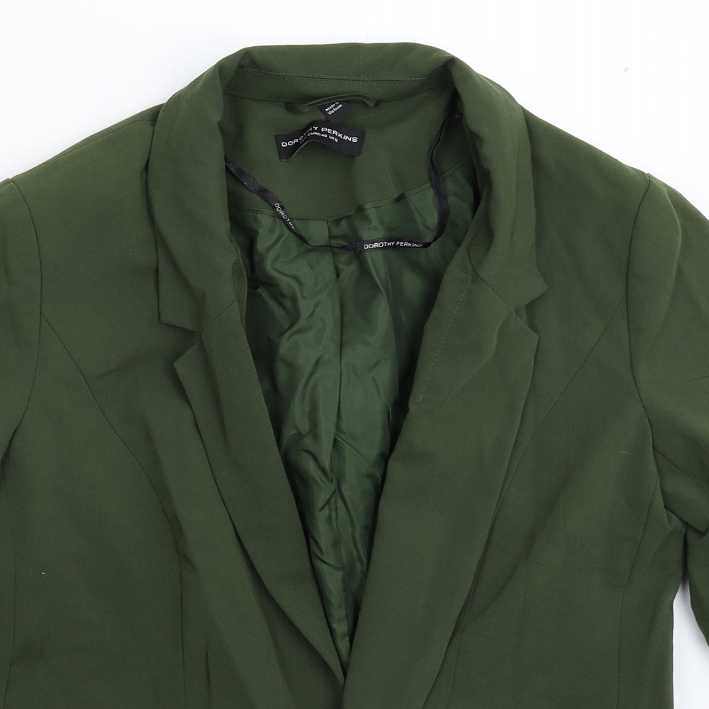 Dorothy Perkins Womens Green   Jacket Blazer Size 12
