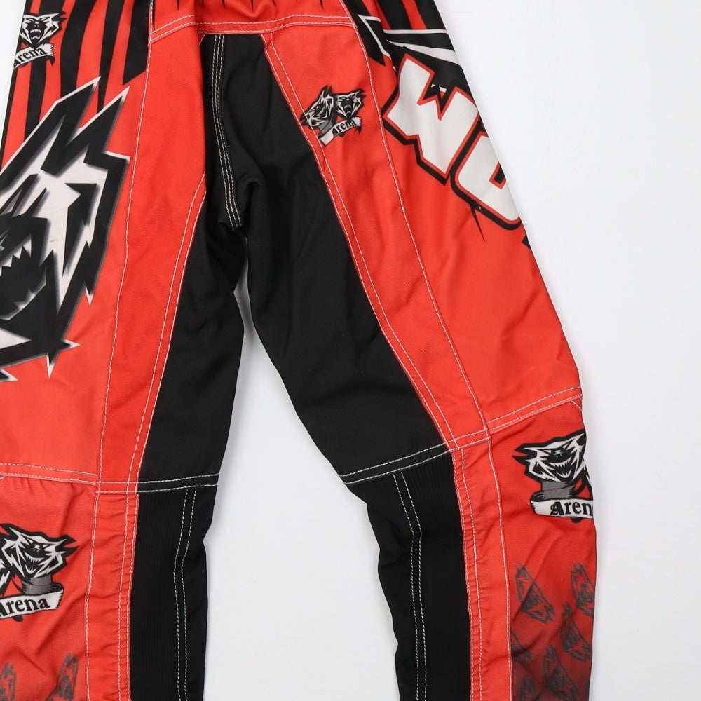 wolfsport Boys Black    Trousers Size 9-10 Years