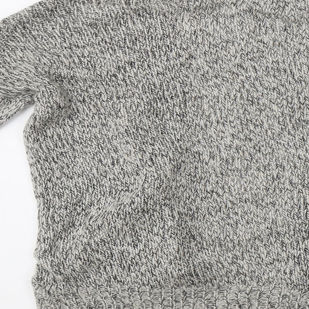 VERO MODA Womens Brown  Knit Cardigan Jumper Size S