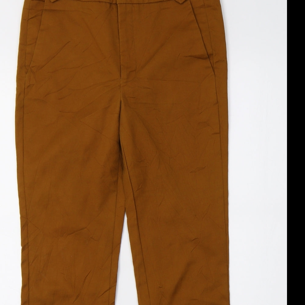 Zara Womens Brown   Trousers  Size M L28 in