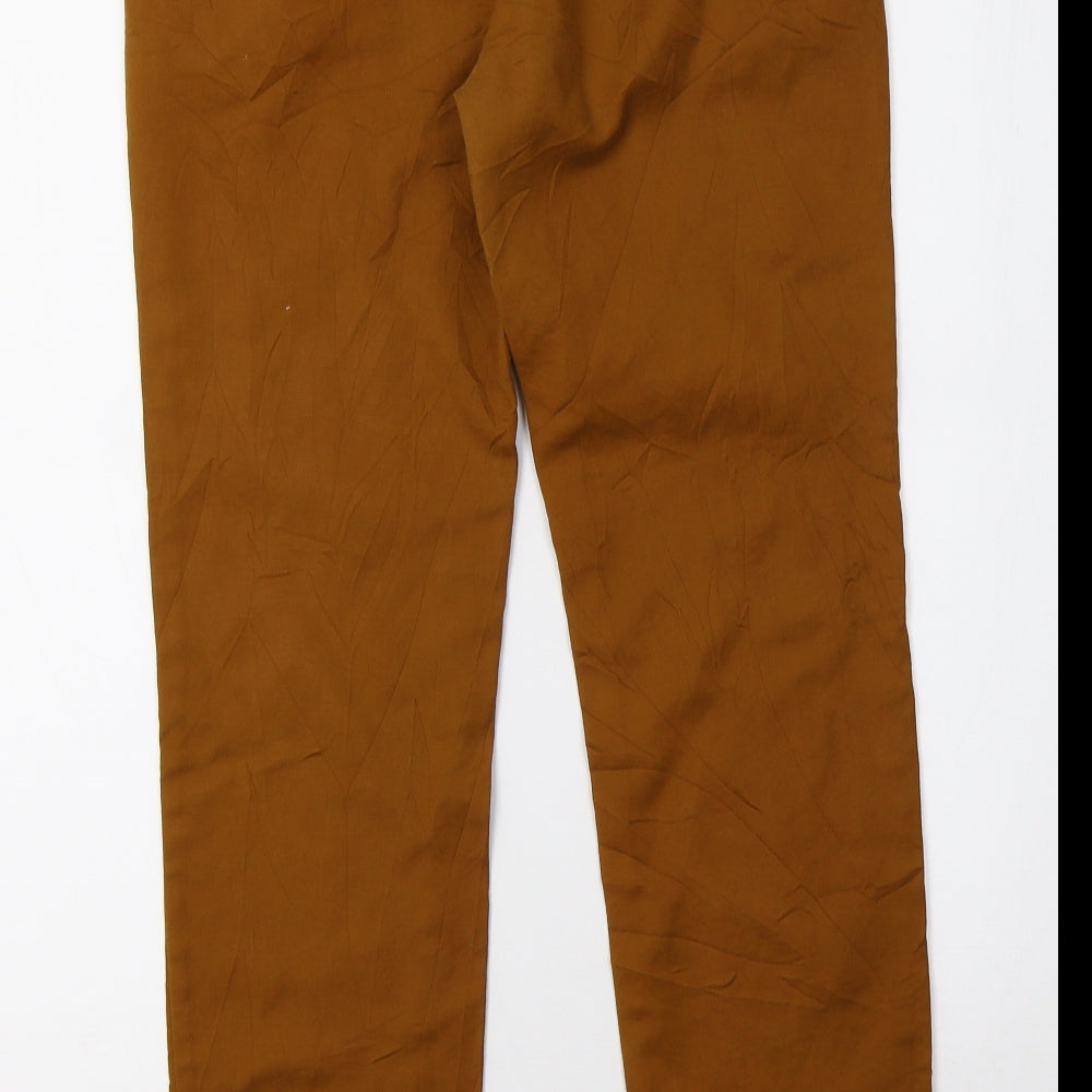 Zara Womens Brown   Trousers  Size M L28 in