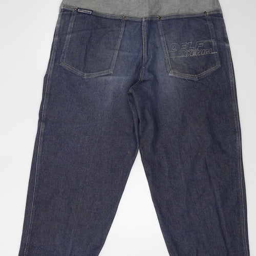 delf denim Mens Blue  Denim Straight Jeans Size 2XL L32 in