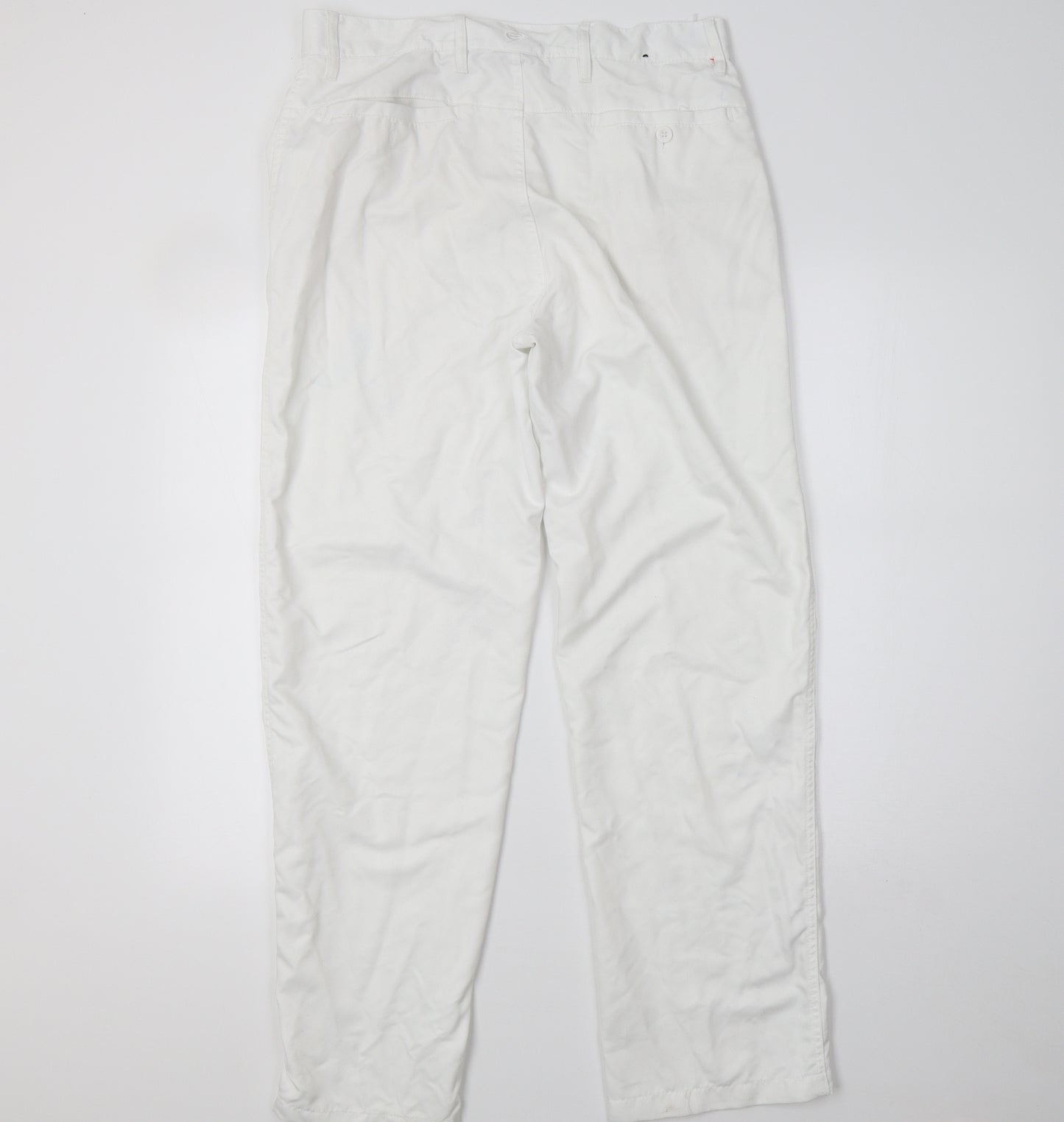 Dunlop Mens White   Trousers  Size 32 in L35 in