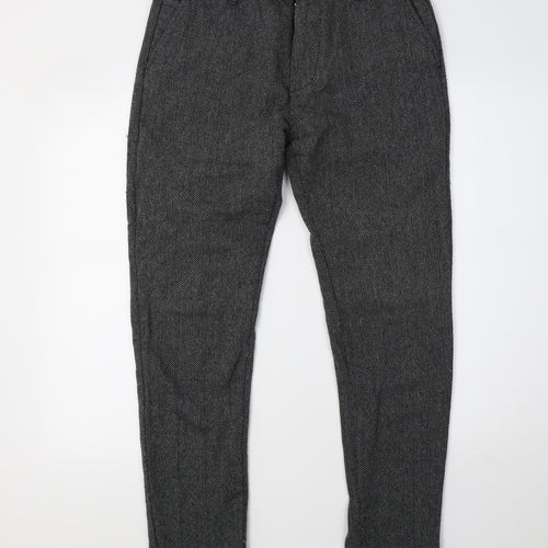 Selected Womens Grey   Trousers  Size 32 in L30 in