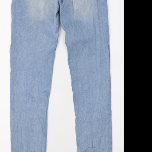 Preworn Womens Blue  Denim Skinny Jeans Size 28 L32 in