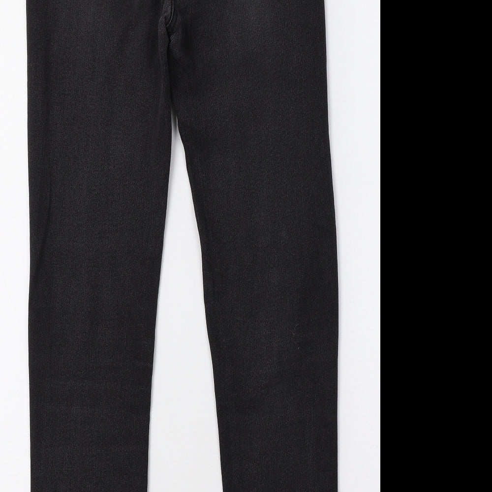 NEXT Womens Black  Denim Skinny Jeans Size 6 L32 in