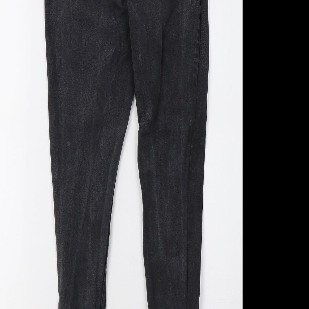 New Look Girls Black  Denim Skinny Jeans Size 15 Years