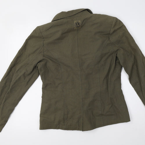 the earth collection Womens Green   Jacket Blazer Size XL