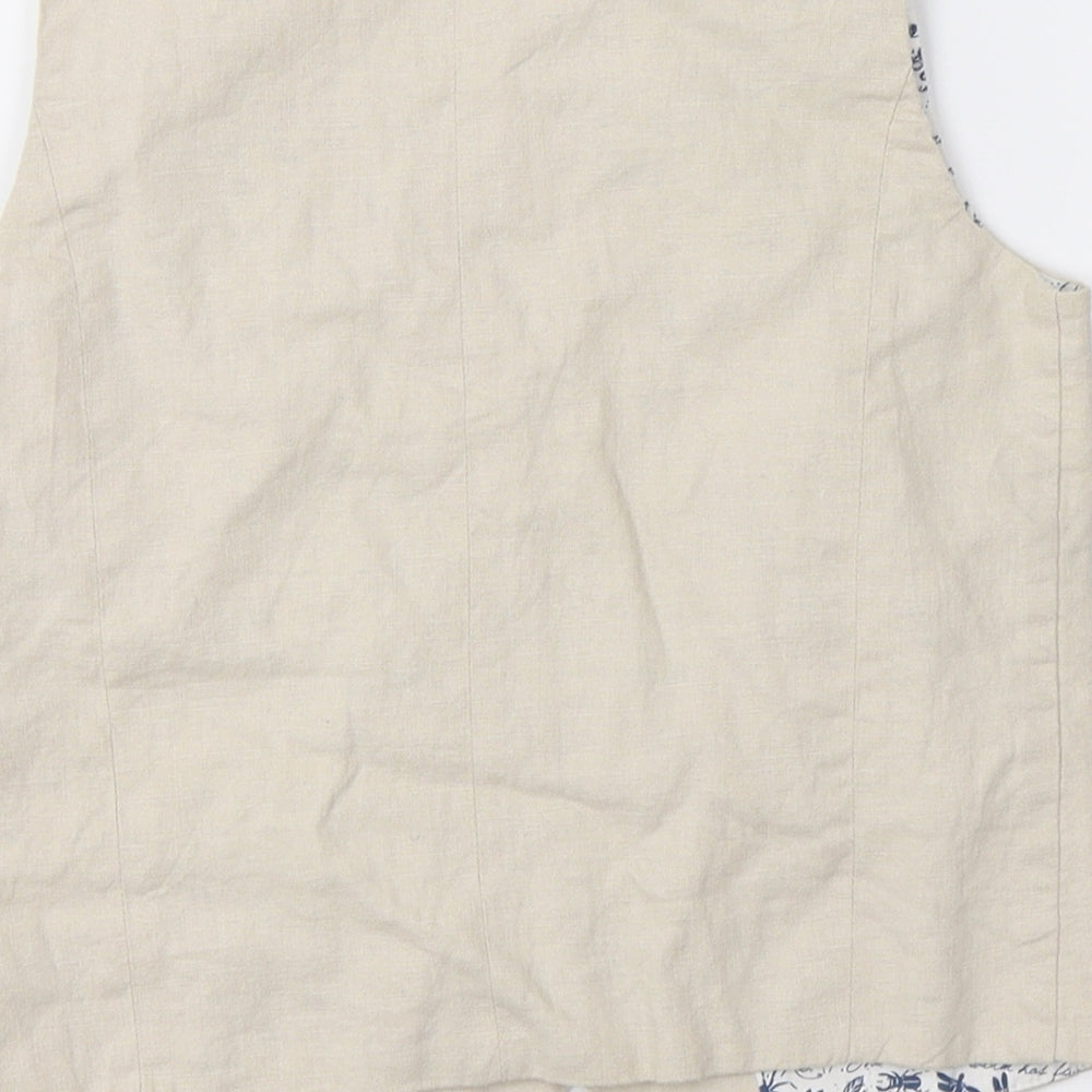 Marks and Spencer Boys Beige   Basic Jacket Snowsuit Size 7-8 Years