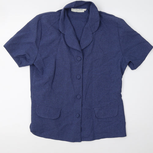 classic image Womens Blue   Jacket Blazer Size 12