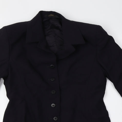 Marks and Spencer Womens Blue   Jacket Blazer Size 10