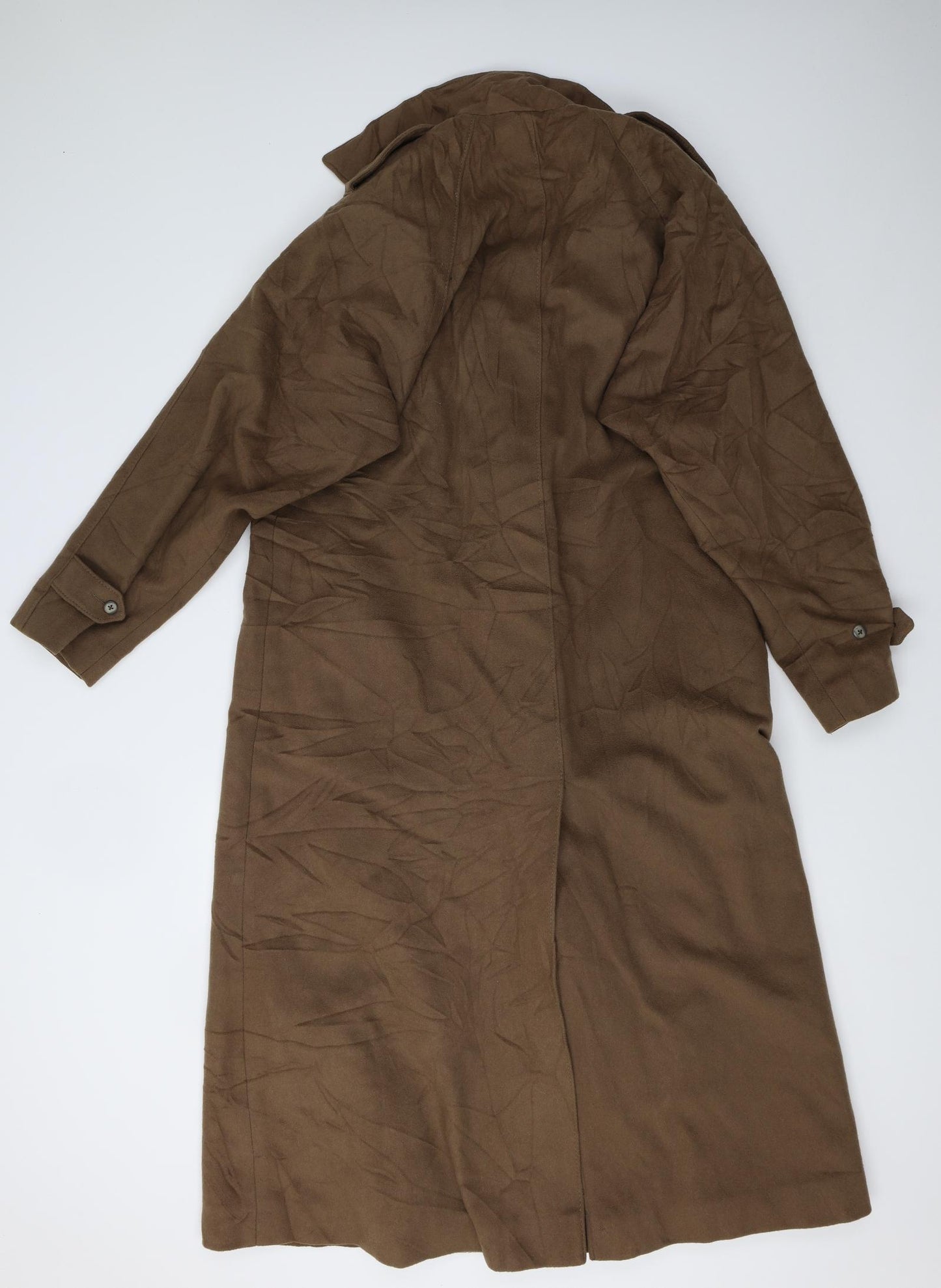 Long Tall Sally Womens Brown   Trench Coat Coat Size 18  - 48 pit to pit