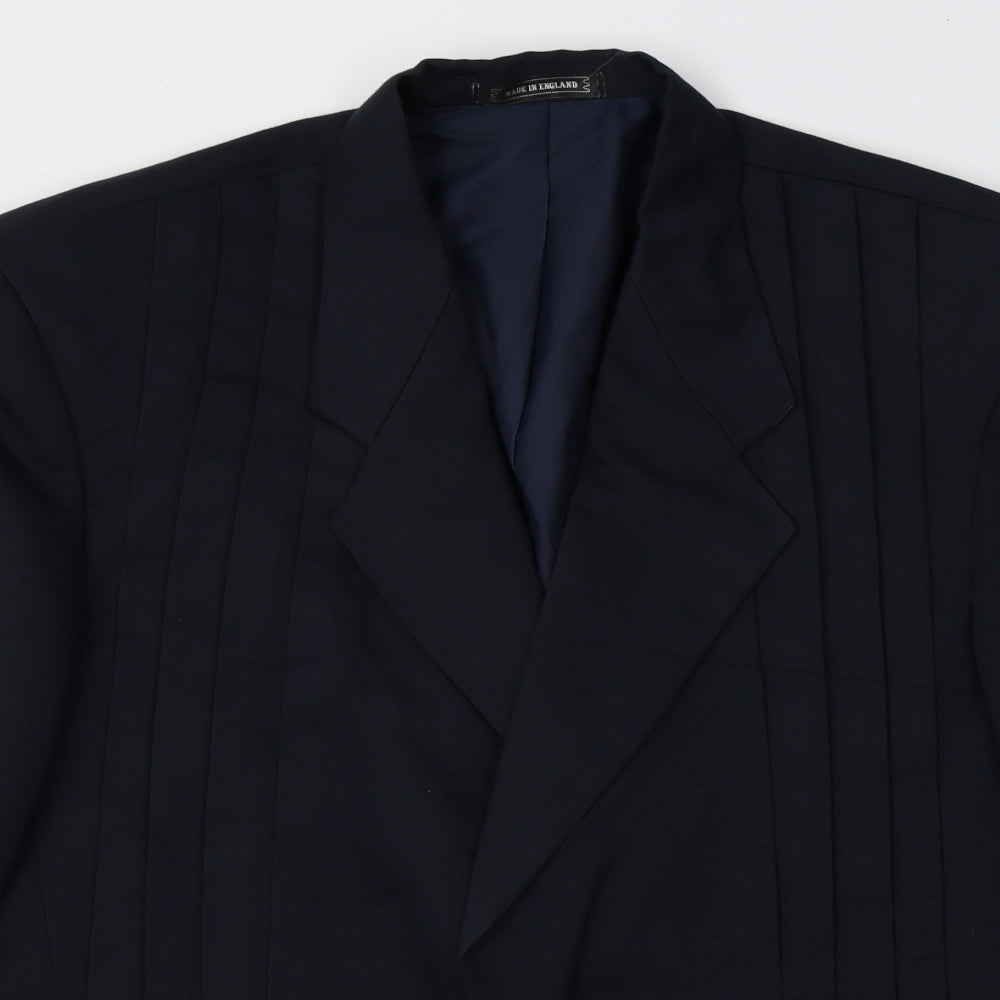 elite Mens Blue   Jacket Blazer Size 42