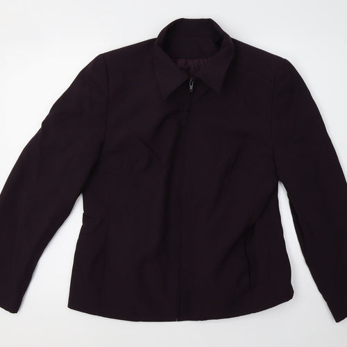 Debenhams Womens Purple   Jacket Blazer Size 14