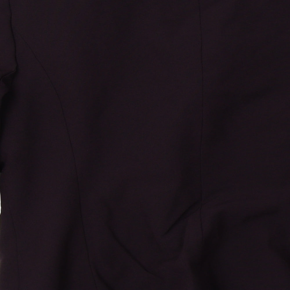 Debenhams Womens Purple   Jacket Blazer Size 14