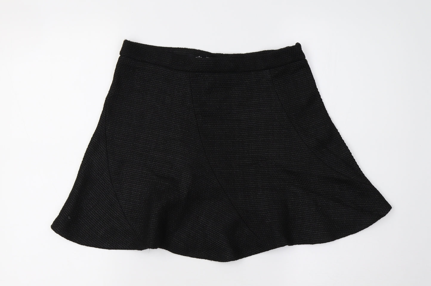 Zara Womens Black   A-Line Skirt Size M