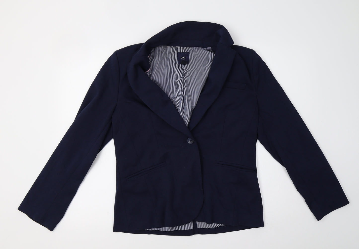 Gap Womens Blue   Jacket Blazer Size 16