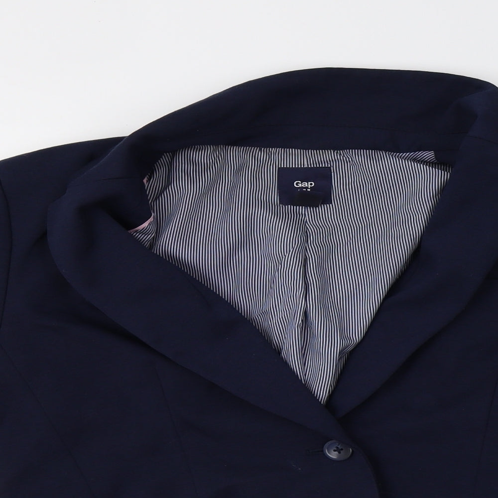 Gap Womens Blue   Jacket Blazer Size 16